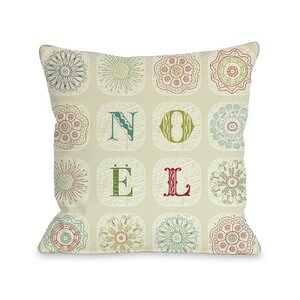 Gilland Boho Noel Throw Pillow