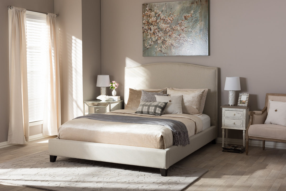 Wholesale Interiors Aisling Upholstered Platform Bed & Reviews | Wayfair