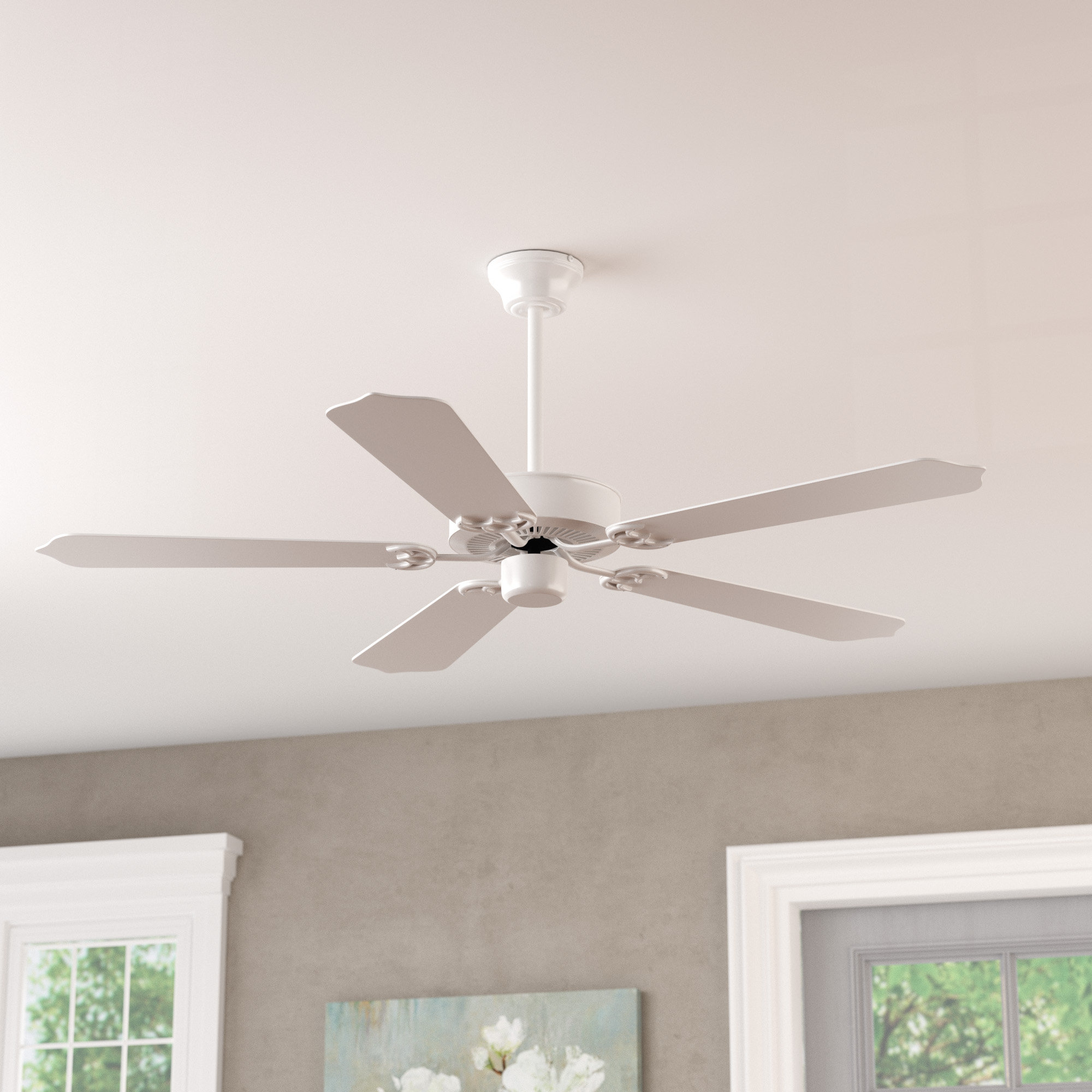 Charlton Home 52 Weatherall 5 Blade Ceiling Fan Reviews Wayfair