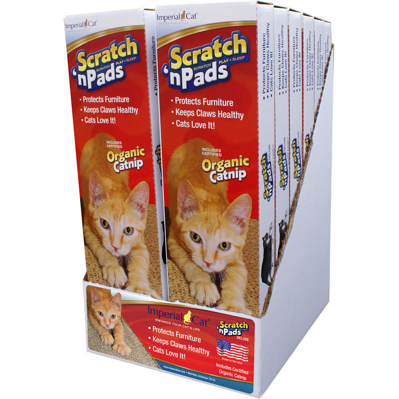 Imperial Cat Scratch 'n Shapes Scratch 'n Pad Recycled Paper Scratching