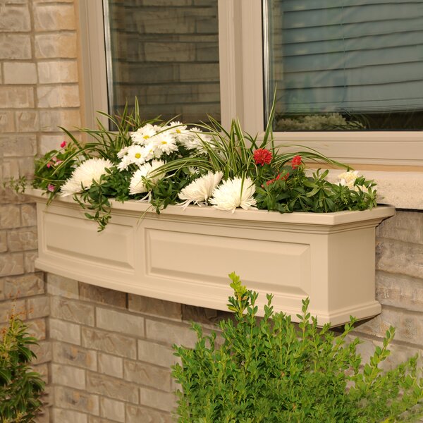 Mayne Inc. Nantucket Self Watering Plastic Window Box ...