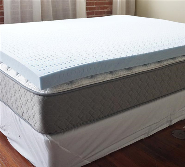 Alwyn Home Gel Infused 3 Memory Foam Mattress Topper Wayfair Gel Infused 3 Memory Foam Mattress Topper
