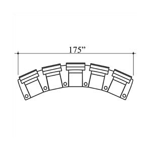 Showtime Home Theater Lounger (Row of ..