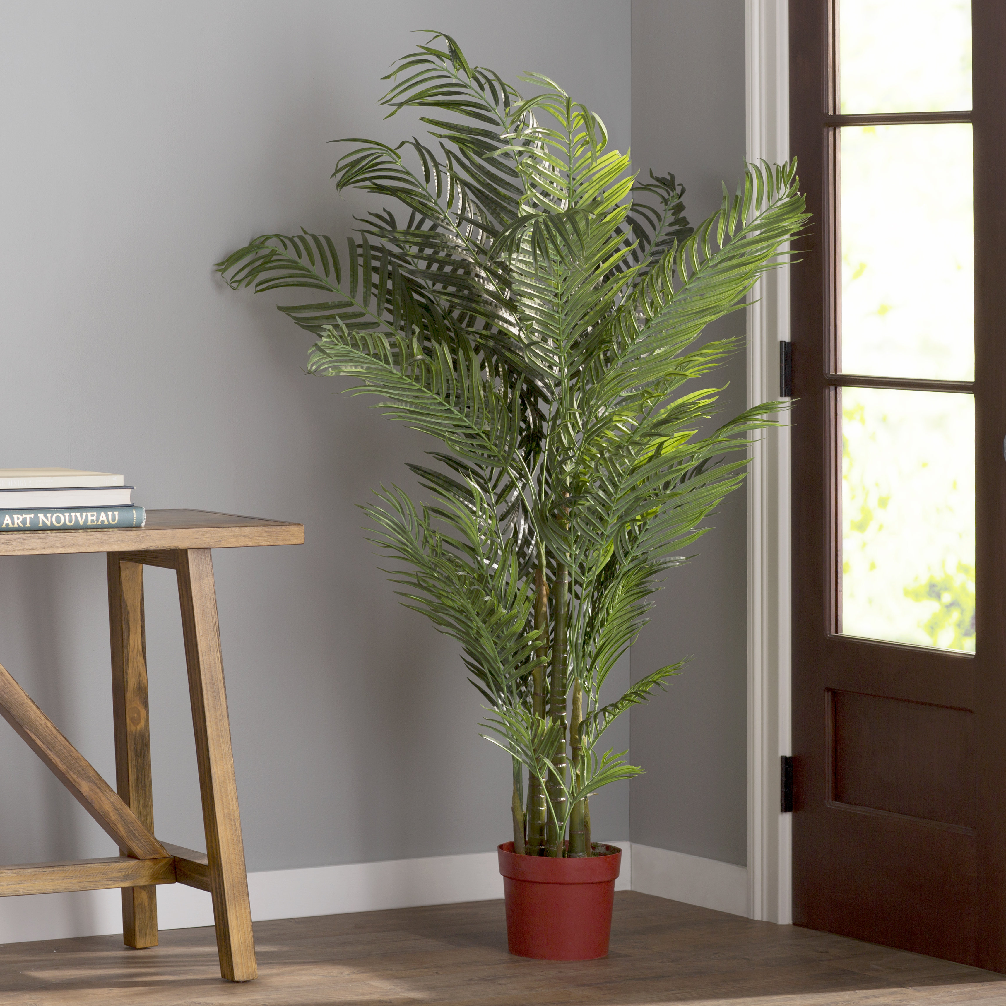 Beachcrest Home Areca Palm Tree Floor Plant In Pot Reviews Wayfair