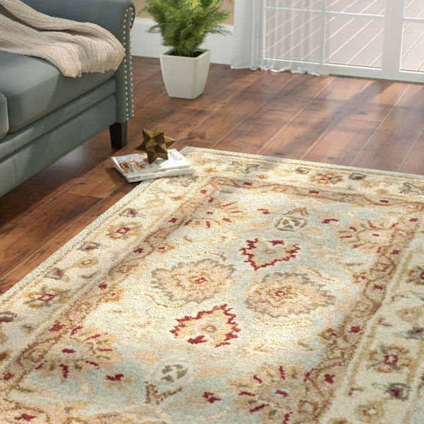 Charlton Home Otwell GreyBlue/Beige Area Rug & Reviews Wayfair