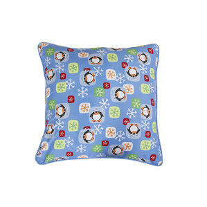 Penguin Holiday Pillow Protector by Affluence Home Fashions