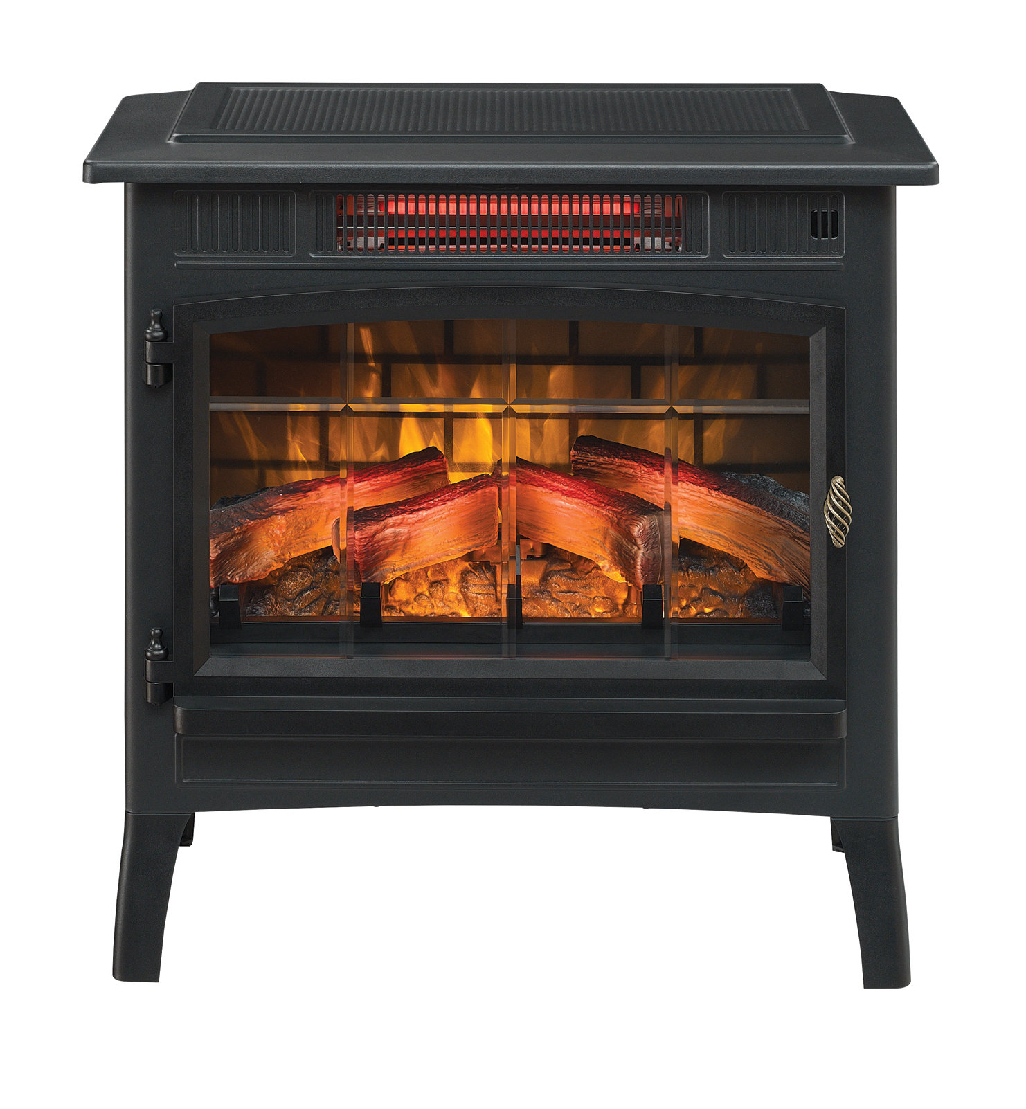 Duraflame Electric 3D Flame Effect Infrared Quartz Electric Stove & Reviews | Wayfair