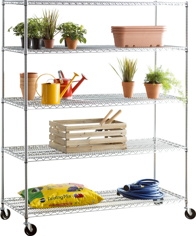 Wayfair Basics™ Wayfair Basics 5 Shelf Industrial Shelving Unit