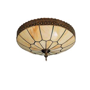 Vincent Honeycomb 3-Light Flush Mount