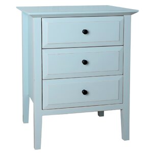 Gardenia 3 Drawer Nightstand