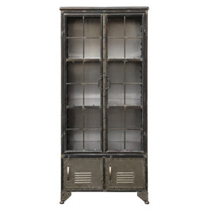 Urban Homestead Metal 4 Door Accent Cabinet