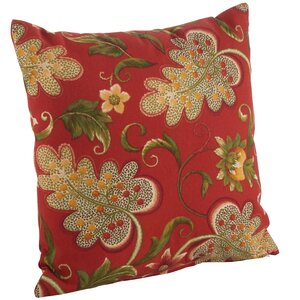 Flowering Vine Indoor/Outdoor Throw Pillow