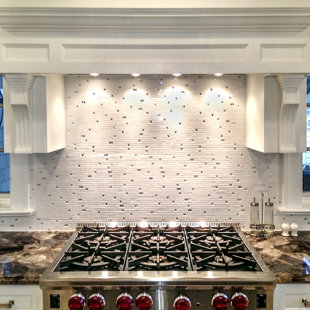 Backsplash Marble Tile You Ll Love In 2019 Wayfair Fable Random Sized Marble Mosaic Tile In Rabbit