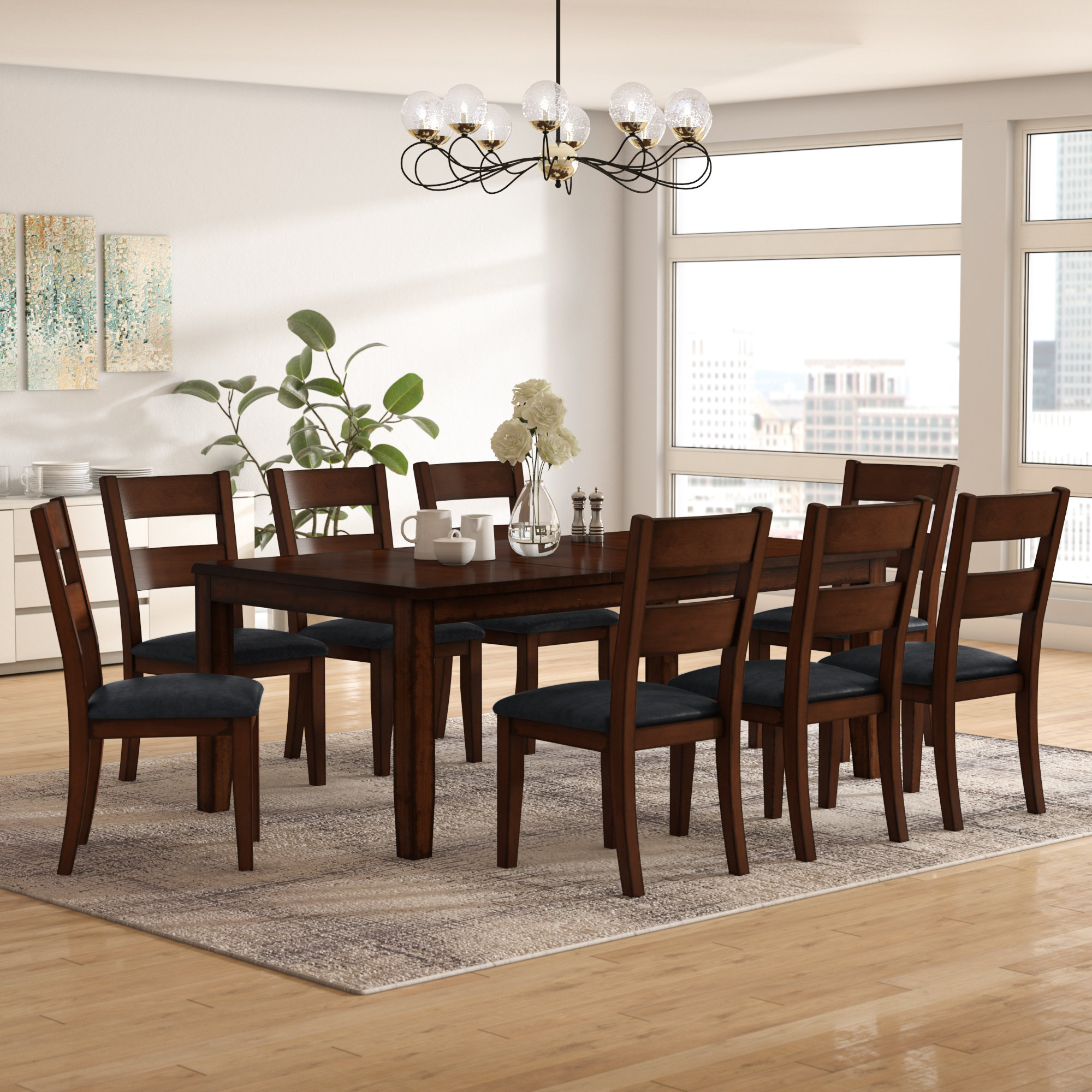 Maliana 9 Piece Dining Set