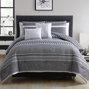 Addilyn 5 Piece Reversible Comforter Set