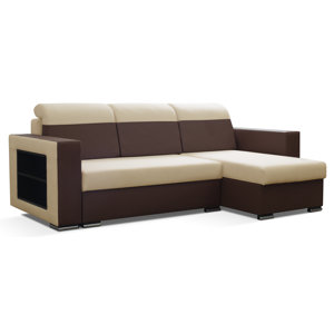 Ecksofa Groden mit Bettfunktion von Mebas Polste..
