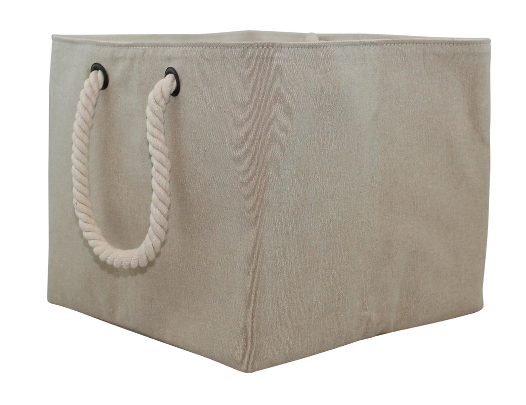CB Station Jute Storage Bin with Rope Handle & Reviews Wayfair