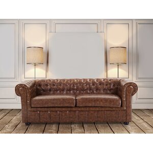 Leather Loveseat