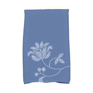 Orchard Lane Traditional Flower-Single Bloom Hand Towel