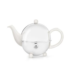 Cosy Ceramic/Stainsteel Teapot