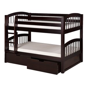 Isabelle Twin over Twin Bunk Bed with Storage