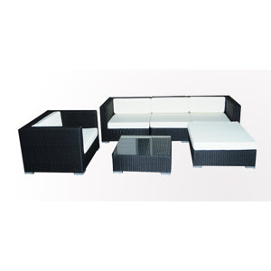 6-tlg. Sofa-Set mit Kissen von IHP24