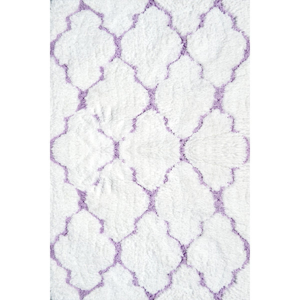 Park Avenue Rugs Handmade Purple White Area Rug Reviews Wayfair