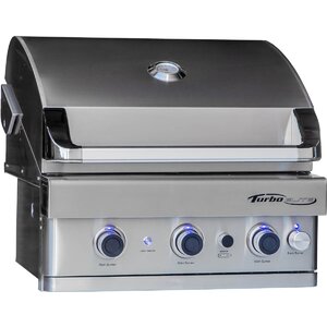 Turbo Elite 3-Burner Built-In Gas Grill