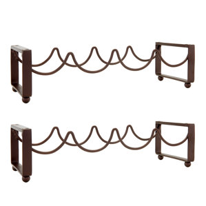 Stackable 8 Bottle Tabletop Wine Bottl..