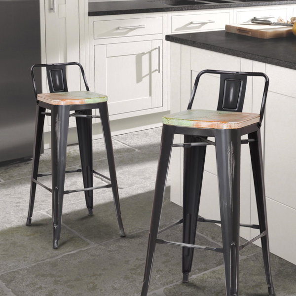 AdecoTrading 30" Bar Stool & Reviews Wayfair