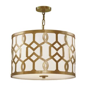 Beckman 3-Light Drum Pendant