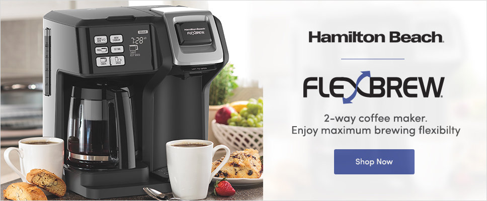Hamilton Beach Watch How The FlexbrewR 2 Way Coffee Maker Makes Perfect Every Morning Using Your Favorite Whether You Need Just One Cup Or A Hamilton Beach Watch How The FlexbrewR 2 Way Coffee Maker Makes Perfect Every Morning Using Your Favorite Whether You Need Just One Cup Or A