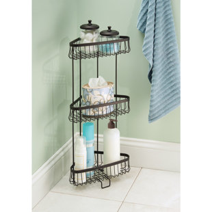Shower Cads You Ll Love Wayfair Micheal Steel Free Standing Shower Caddy