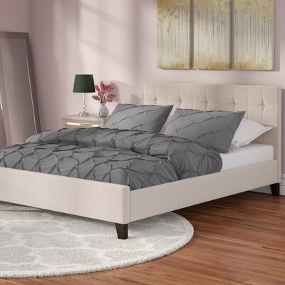 Alisa Upholstered Platform Bed & Reviews | Joss & Main