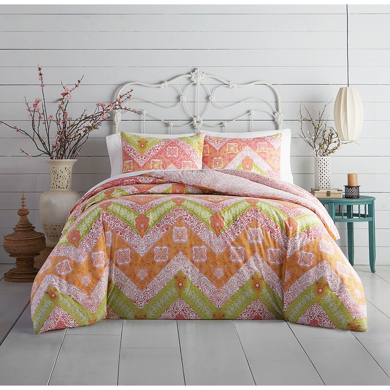 Jessica Simpson Home Bali Chevron Comforter Set Reviews Wayfair