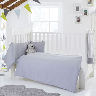 Baby Boy Nursery Bedding Sets Wayfair Co Uk Waffle 2 Piece Cot Bedding Set