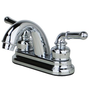 Centerset Double Handle Bathroom Faucet