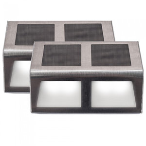 Sunstep Solar 2-Light Deck Light (Set of 2)