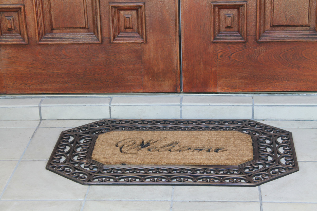 A1 Home Collections LLC Hexagon Doormat & Reviews Wayfair