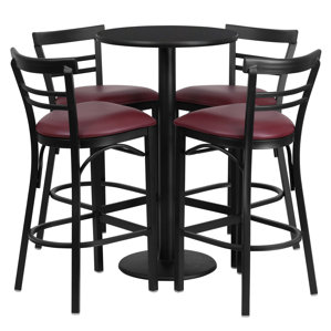 Chirag 5 Piece Pub Table Set by Red Barrel Studio