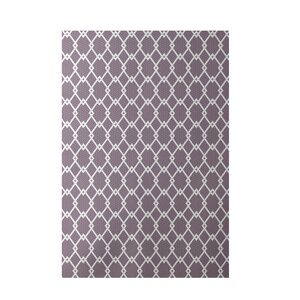 Geometric Purple Indoor/Outdoor Area Rug