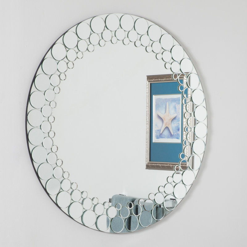 Circle Wall Mirrors decor wonderland circles wall mirror & reviews | wayfair Circle Wall Mirrors decor wonderland circles wall mirror & reviews | wayfair