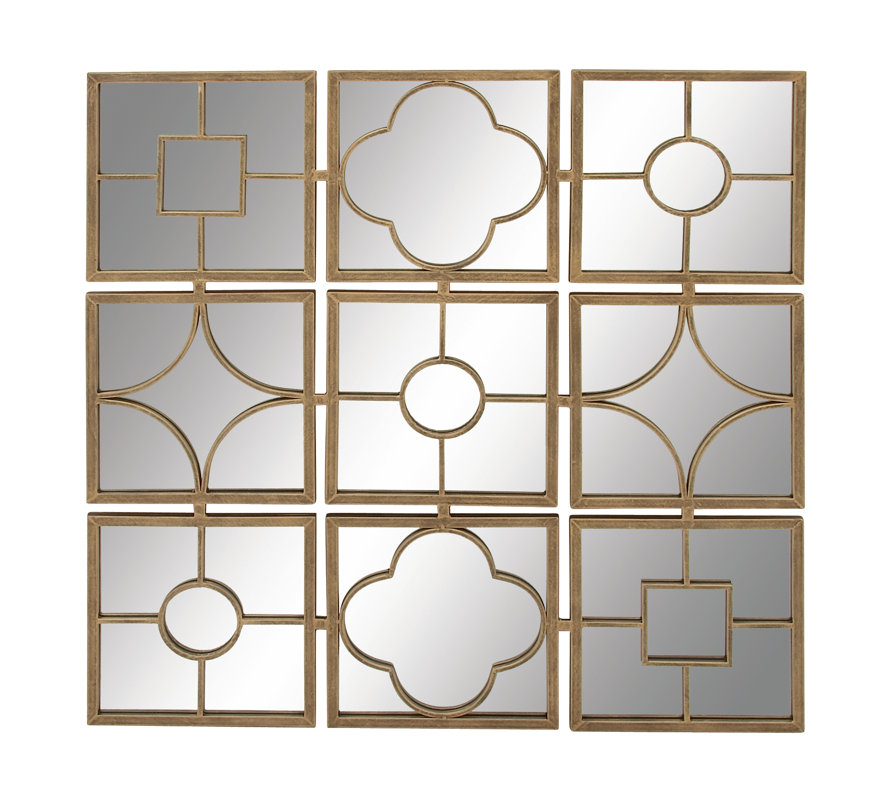 Cole & Grey Mirror Wall Décor & Reviews Wayfair