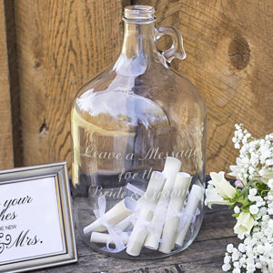 Wedding Wishes in a Bottle Guest Book