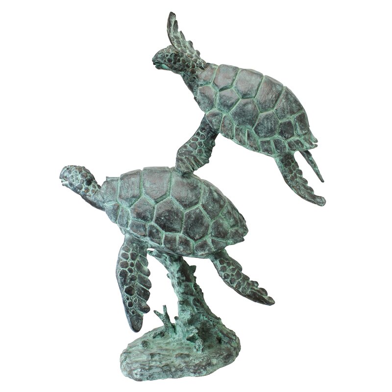 Design Toscano Sea Turtle Garden Statue | Wayfair