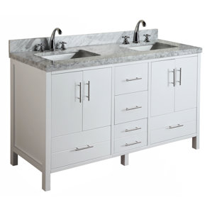 Palazzo 60-Inch Double Bathroom Vanity 60 inch double vanities you'll love | wayfair Palazzo 60-Inch Double Bathroom Vanity 60 inch double vanities you'll love | wayfair