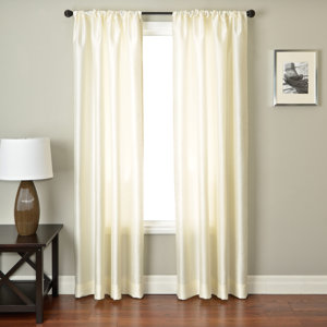 Tully Window Solid Room Darkening Single Curtain Panel