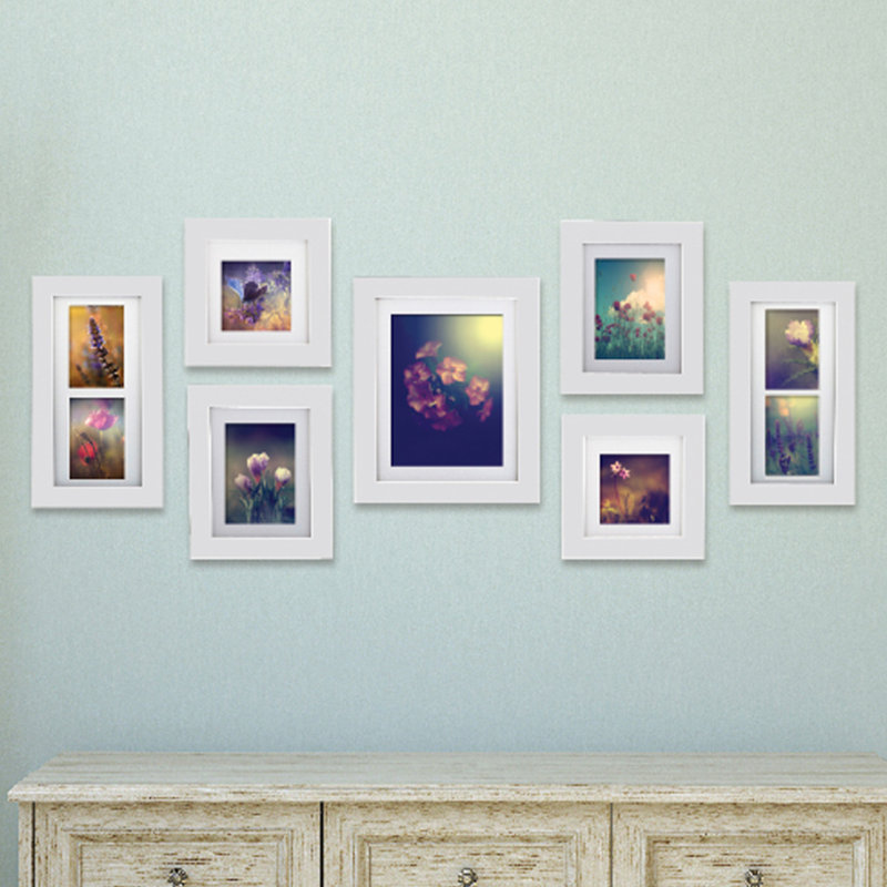 Nielsenbainbridge Gallery Solutions 7 Piece Picture Frame Set Gallery Solutions 7 Piece Picture Frame Set