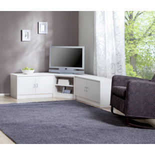 Tall Corner Tv Stand Wayfair Co Uk Molly Corner Tv Stand For Tvs Up To 40