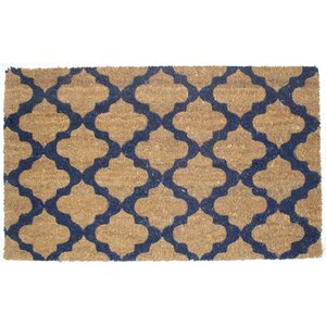 Moroccan Blue Doormat